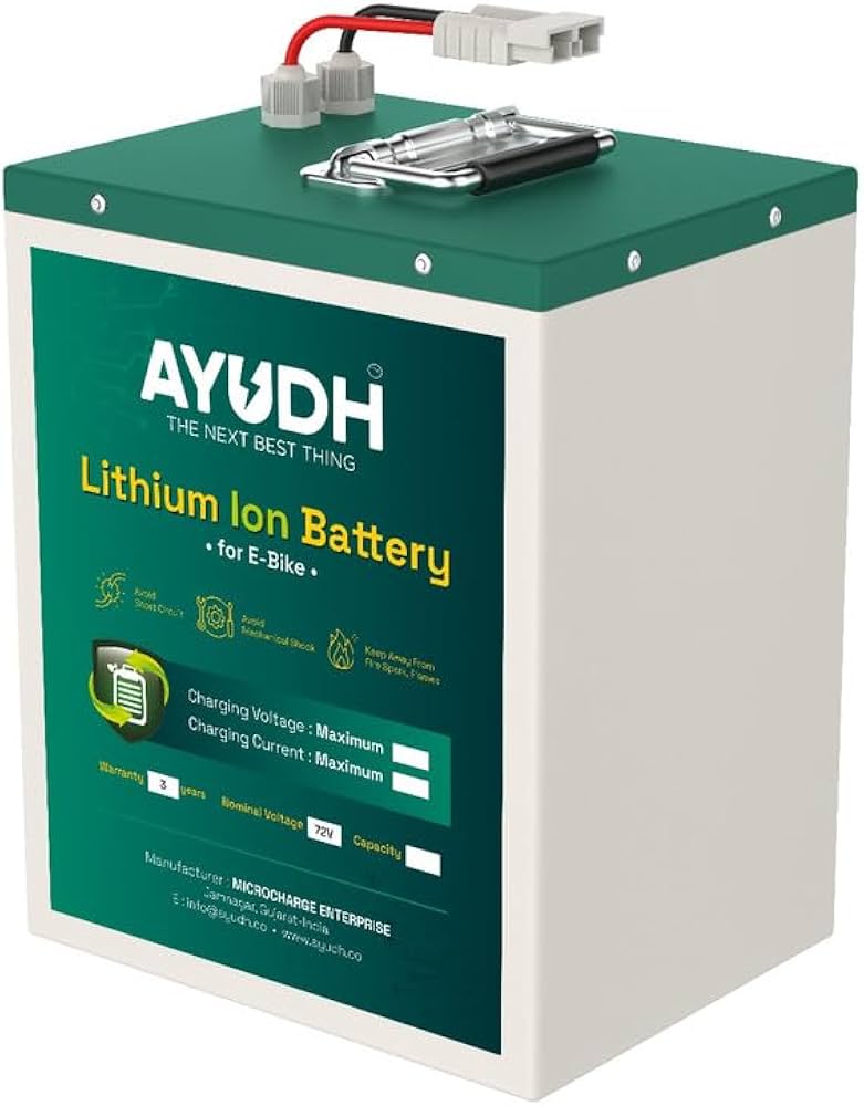 EV Lithium Battery Pack 72V